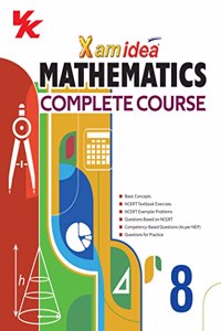 Xam idea Mathematics Complete Course Book | Class 8 | Includes CBSE Question Bank and NCERT Exemplar (Solved) | NEP | Examination 2023-2024