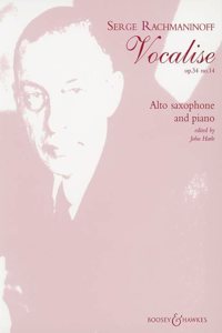 Vocalise Op34/14 A-Sax/Pf