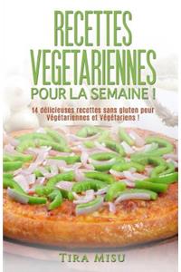 Recettes végétariennes pour la semaine !