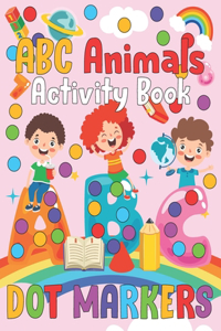 Dot Markers Activity Book ABC Animals