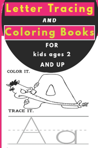 letter tracing and coloring books for kids ages 2 and up