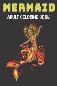 Mermaid Adult Coloring Book