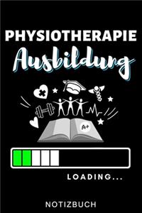 Physiotherapie Ausbildung Loading... Notizbuch