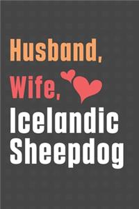 Husband, Wife, Icelandic Sheepdog