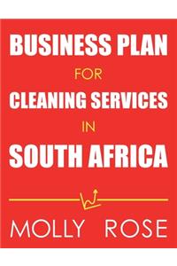 Business Plan For Cleaning Services In South Africa
