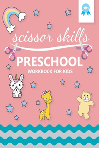 scissor skills preschool workbook for kids