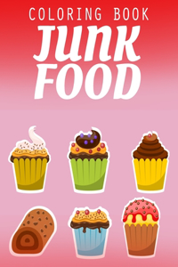 Junk Food Coloring Book