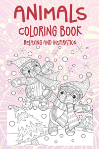 Animals - Coloring Book - Relaxing and Inspiration