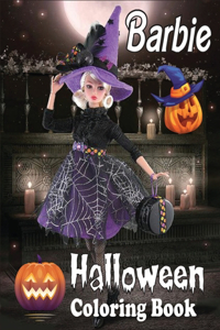 Barbie Halloween Coloring Book