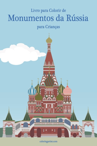 Livro para Colorir de Monumentos da Rússia para Crianças