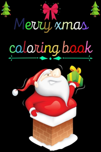 Merry Xmas Coloring Book