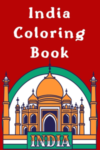 India Coloring Book