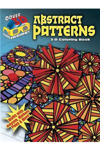 3-D Coloring Book - Abstract Patterns