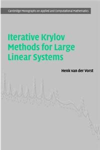 Iterative Krylov Methods for Large Linear Systems