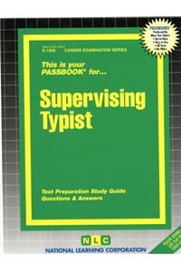 Supervising Typist