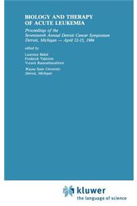 Biology and Therapy of Acute Leukemia