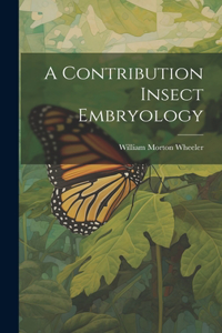 Contribution Insect Embryology