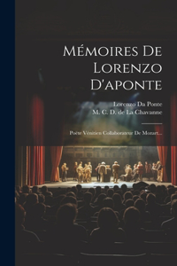 Mémoires De Lorenzo D'aponte