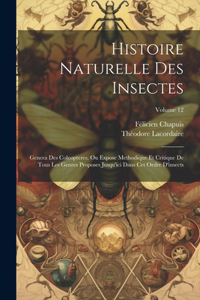 Histoire Naturelle Des Insectes