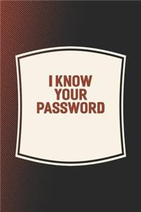 I Know Your Password