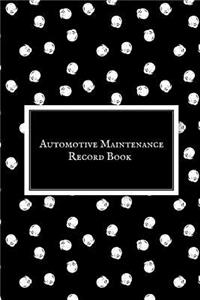 Automotive Maintenance Record Book