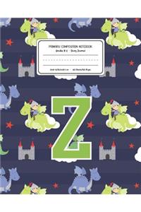 Primary Composition Notebook Grades K-2 Story Journal Z