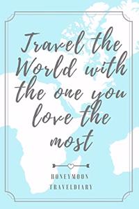 Travel the Wordl with the One You Love the Most Honeymoon Traveldiary