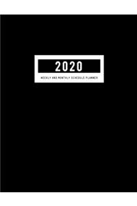 2020 Weekly and Monthly Planner