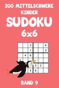 200 Mittelschwere Kinder Sudoku 6x6 Band 9