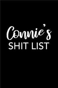 Connie's Shit List