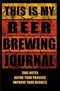 This Is My Beer Brewing Journal