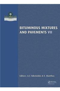 Bituminous Mixtures and Pavements VII