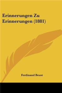 Erinnerungen Zu Erinnerungen (1881)