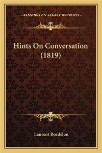Hints on Conversation (1819)