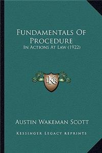 Fundamentals of Procedure