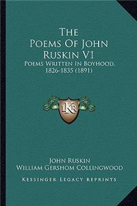 Poems of John Ruskin V1