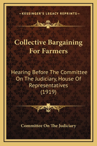 Collective Bargaining For Farmers