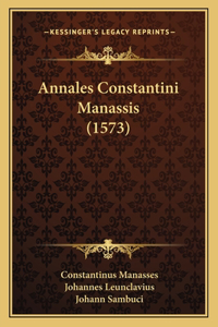 Annales Constantini Manassis (1573)