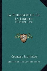 Philosophie De La Liberte