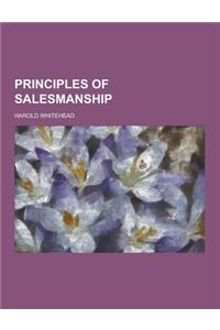 Principles of Salesmanship
