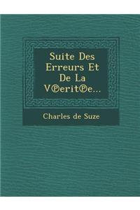 Suite Des Erreurs Et de La V Erit E...