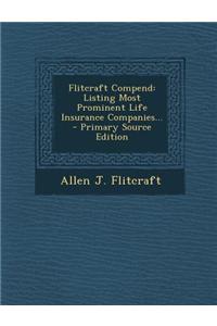 Flitcraft Compend