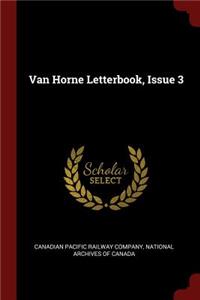 Van Horne Letterbook, Issue 3