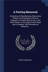 A Parting Memorial