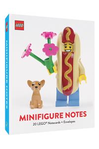 LEGO® Minifigure Notes: 20 Notecards and Envelopes