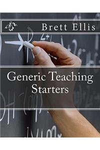 Generic Teaching Starters