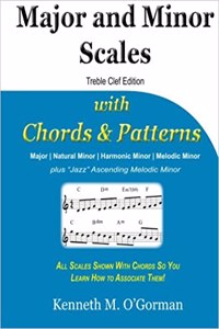 Major and Minor Scales with Chords and Patterns