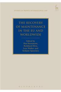 The Recovery of Maintenance in the EU and Worldwide