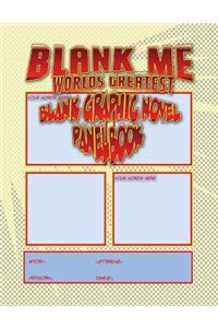 Blank Me - Premium Blank Graphic Novel Panelbook - Yellow