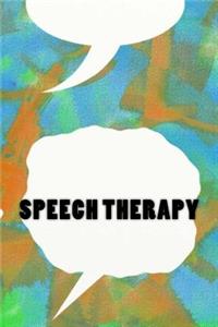 Speech Therapy